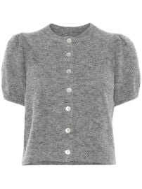DEN Anisa Cardigan Grey at Farfetch